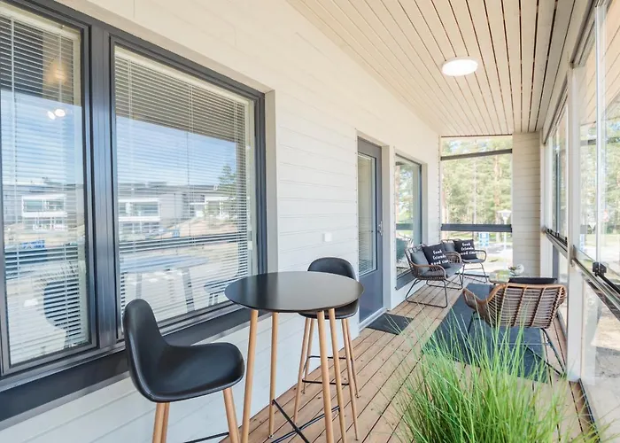 Apartment Tuomenkartano C4 Iso Huoneisto Saunalla Kalajoki